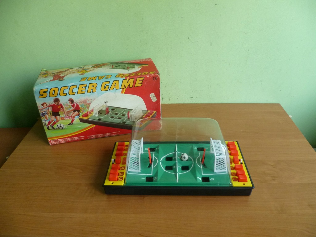 Soccer Game Vintage Piękna Zabawka lata 80-te !!!!