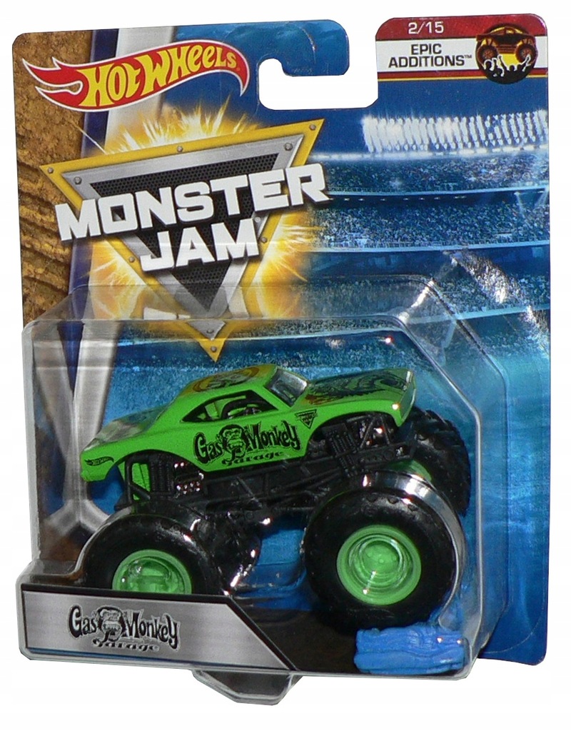 Hot Wheels Monster Jam Gas Monkey Garage 7666668731