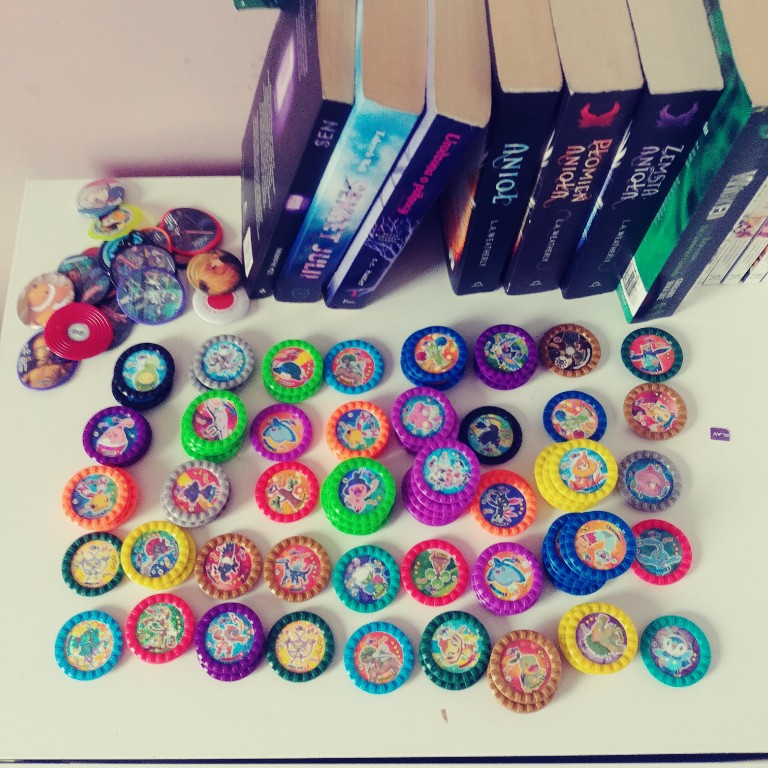 tazo pokemon duża kolekcja żeton żetony tazos
