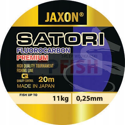 Jaxon Satori Fluorocarbon Premium 10kg -0,22mm-20m