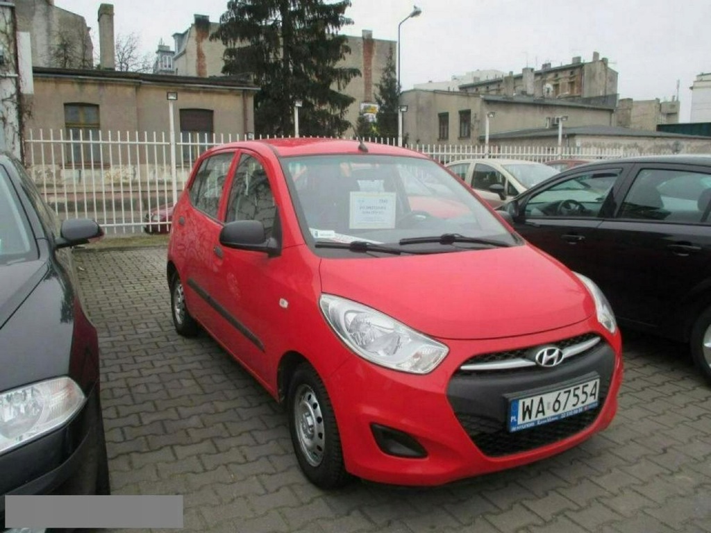 Hyundai i10 Hyundai i10 czerwony, 1.1