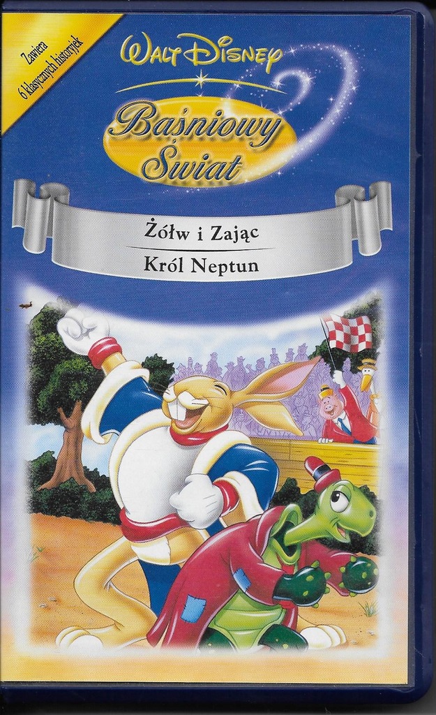 WALT DISNEY BAŚNIOWY ŚWIAT - 6 HISTORYJEK - VHS