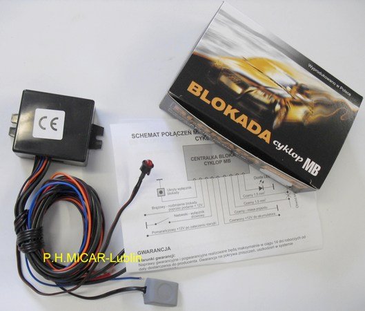 SUPER IMMOBILAIZER  Blokada  Cyklop