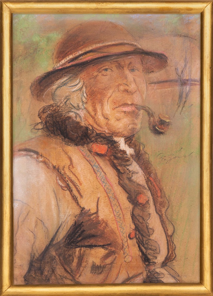 Stanisław GÓRSKI (1887-1955) 'Góral z fajką'