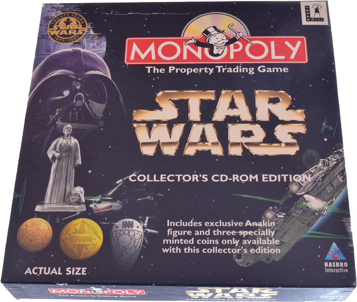 STAR WARS MONOPOLY COLLECTOR'S EDITION 1997 ENG 6931103324