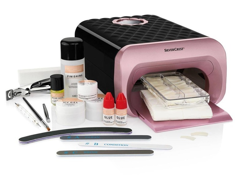 Zestaw do manicure hybryda/żel Silvercrest LIDL