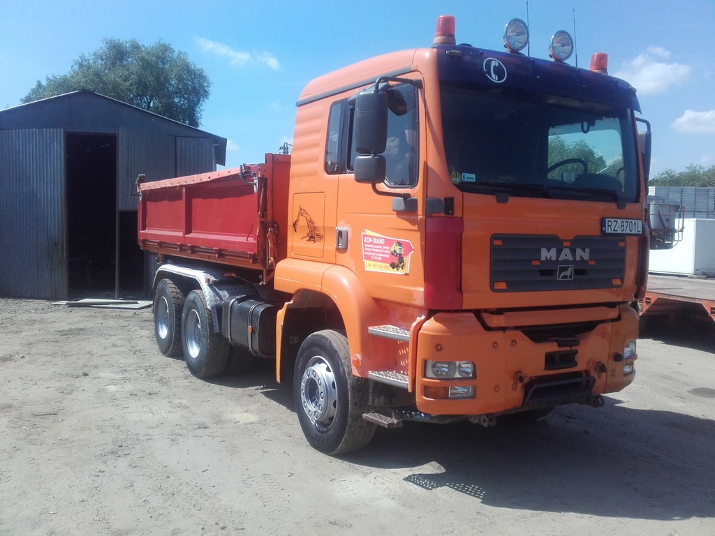 MAN TGA 460KM 6x4 wywrotka 3str okazja 90tys