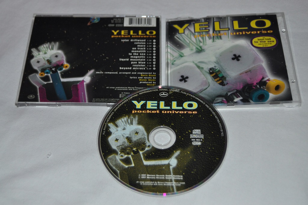 YELLO - POCKET UNIVERSE CD