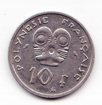 1967 POLINEZJA FRANCUSKA 10 frankow