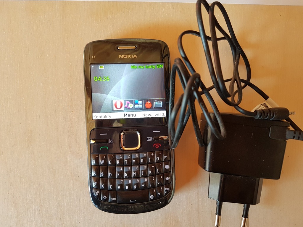 Telefon NOKIA C3 C3-00 ładowarka