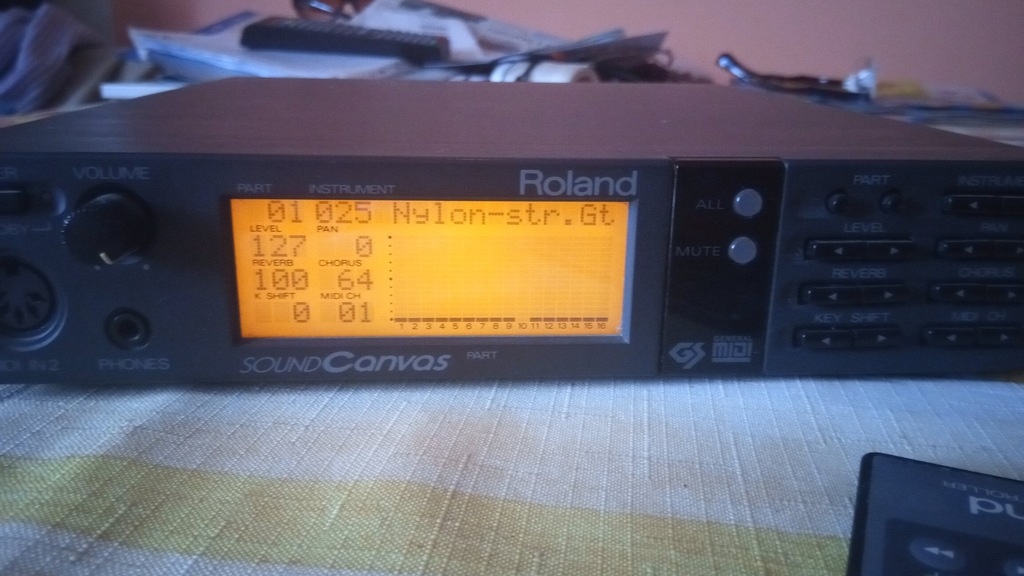 Roland Sc55 Sound Canvas Module 7353489203 oficjalne archiwum Allegro