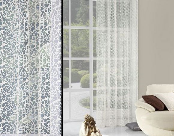 Firana gotowa 140x250 Eurofirany JOWITA biała