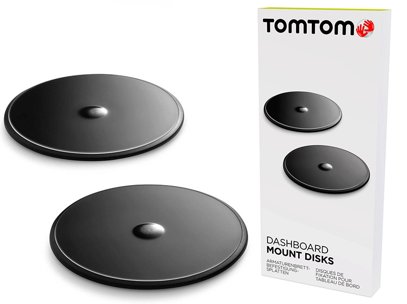 TomTom Krążki Na Deskę Rozdzielczą 2 sztuki uchwyt