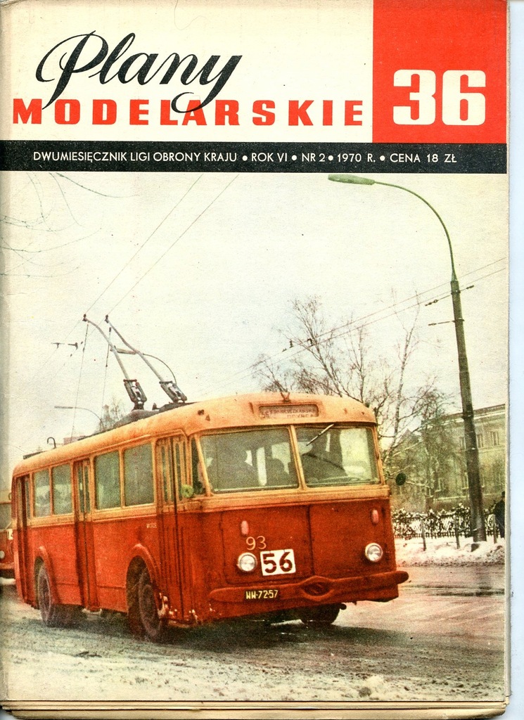 PLANY MODELARSKIE Nr 36/1970