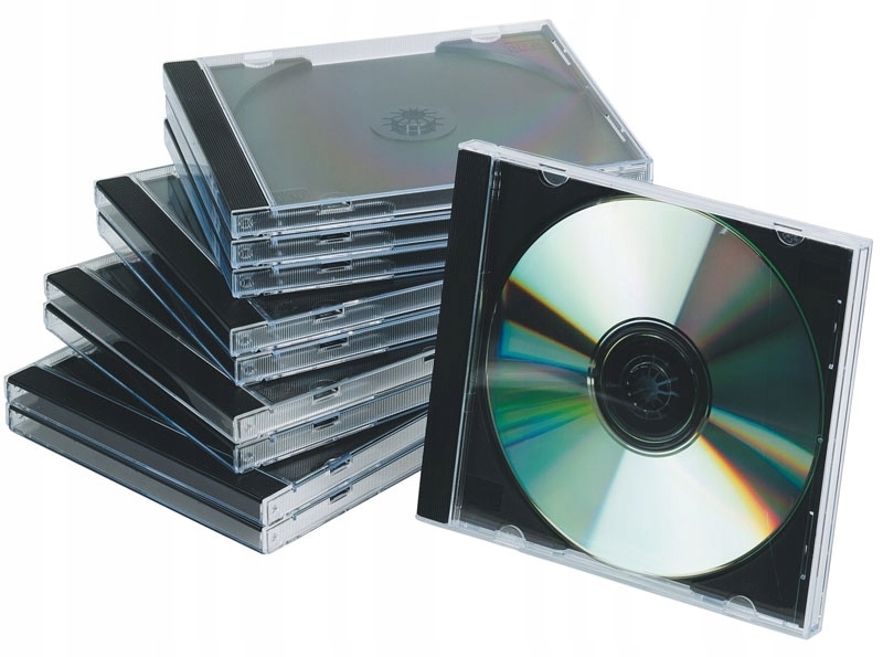 Pudełko na płytę CD/DVD Q-CONNECT, standard, 10szt