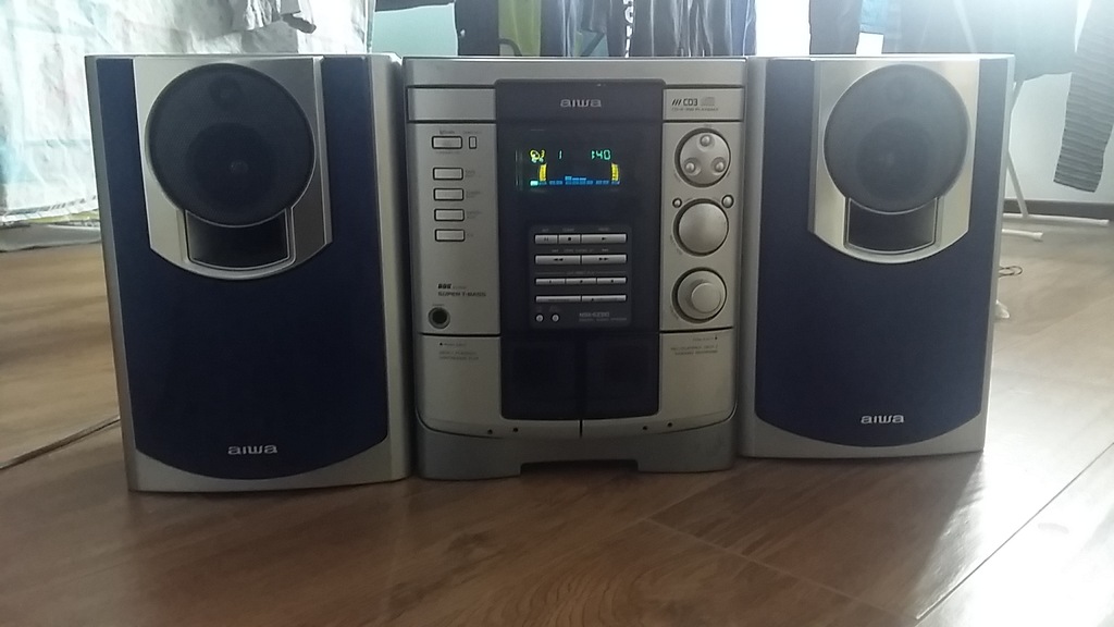 WIEŻA AIWA CX-NSZ310EZ + GŁOŚNIKI + PILOT