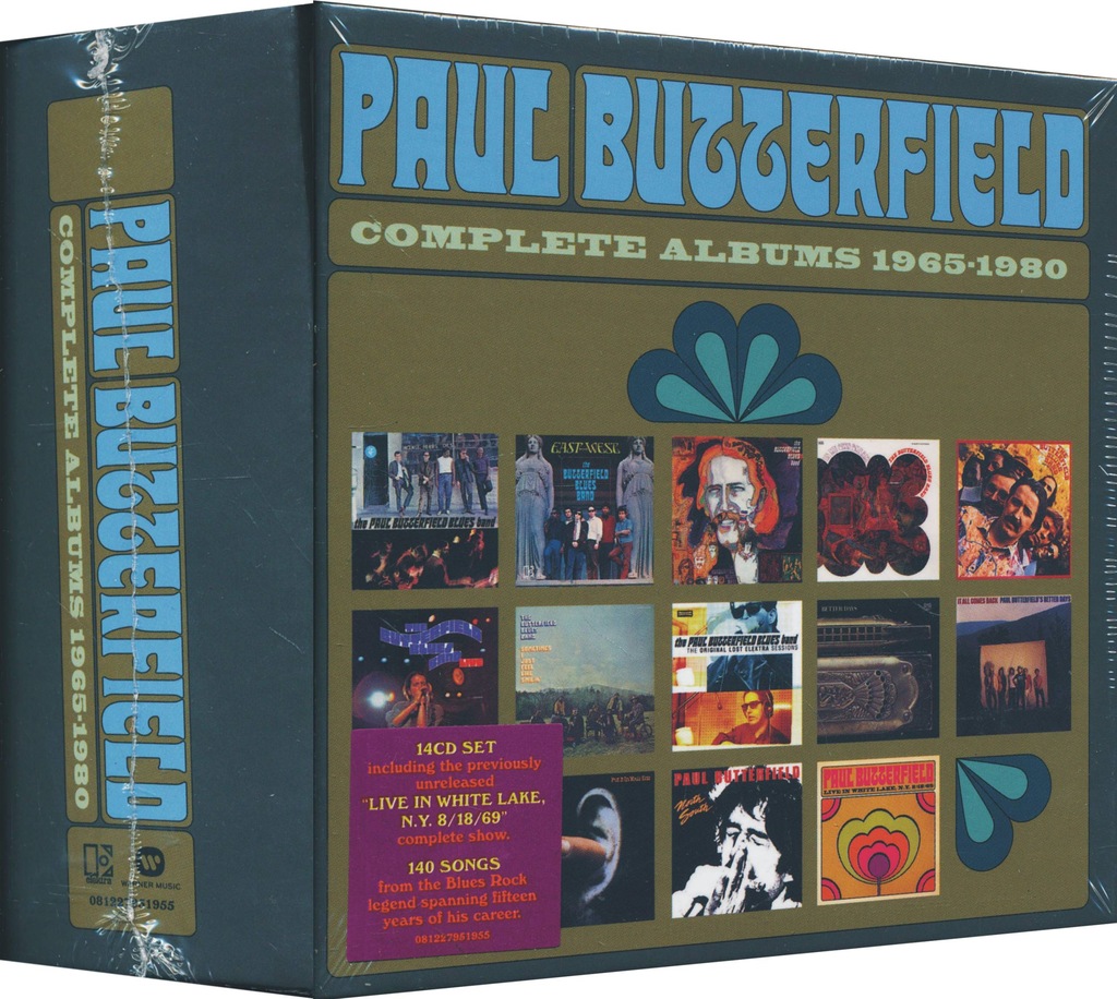 THE BUTTERFIELD PAUL BLUES BAND - Complete Al14CD - 7406117575