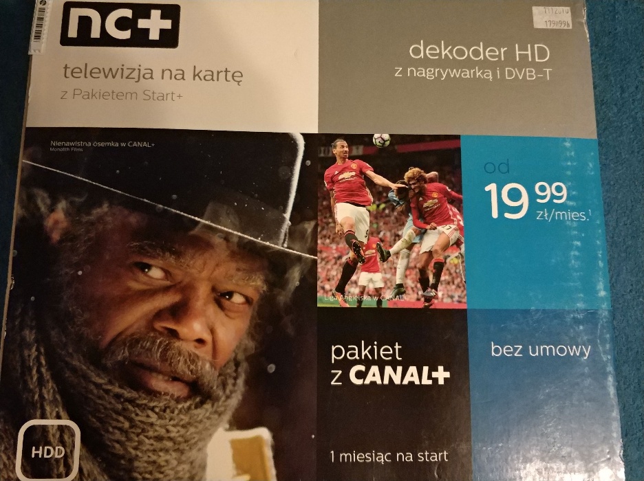 Nc+ telewizja na kartę z pakietem Start+, Dekoder 