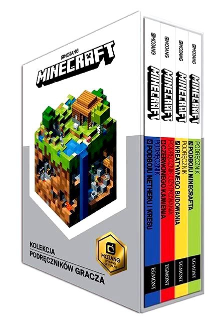 Kolekcja Podręczników Gracza Minecraft 4 Książki 7337994540 Oficjalne Archiwum Allegro 5046