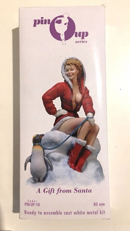 Andrea Miniatures Pin-up girl figure (80mm)