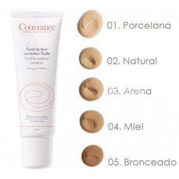 AVENE Couvrance fluid 04 miel/honey PODKŁAD KORYGU