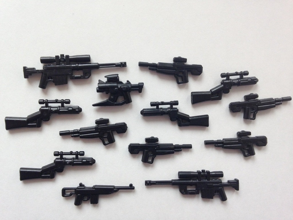Lego Star Wars Brickarms - blastery broń