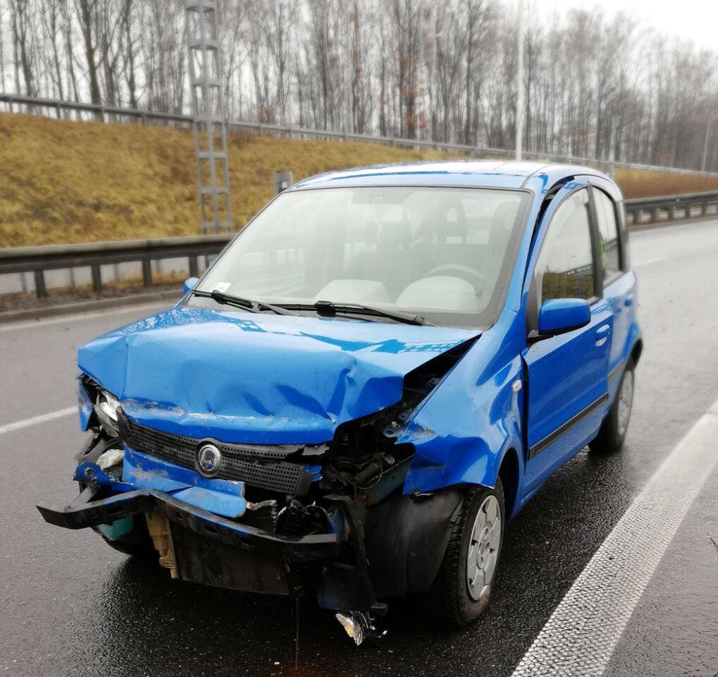 Fiat Panda - uszkodzony