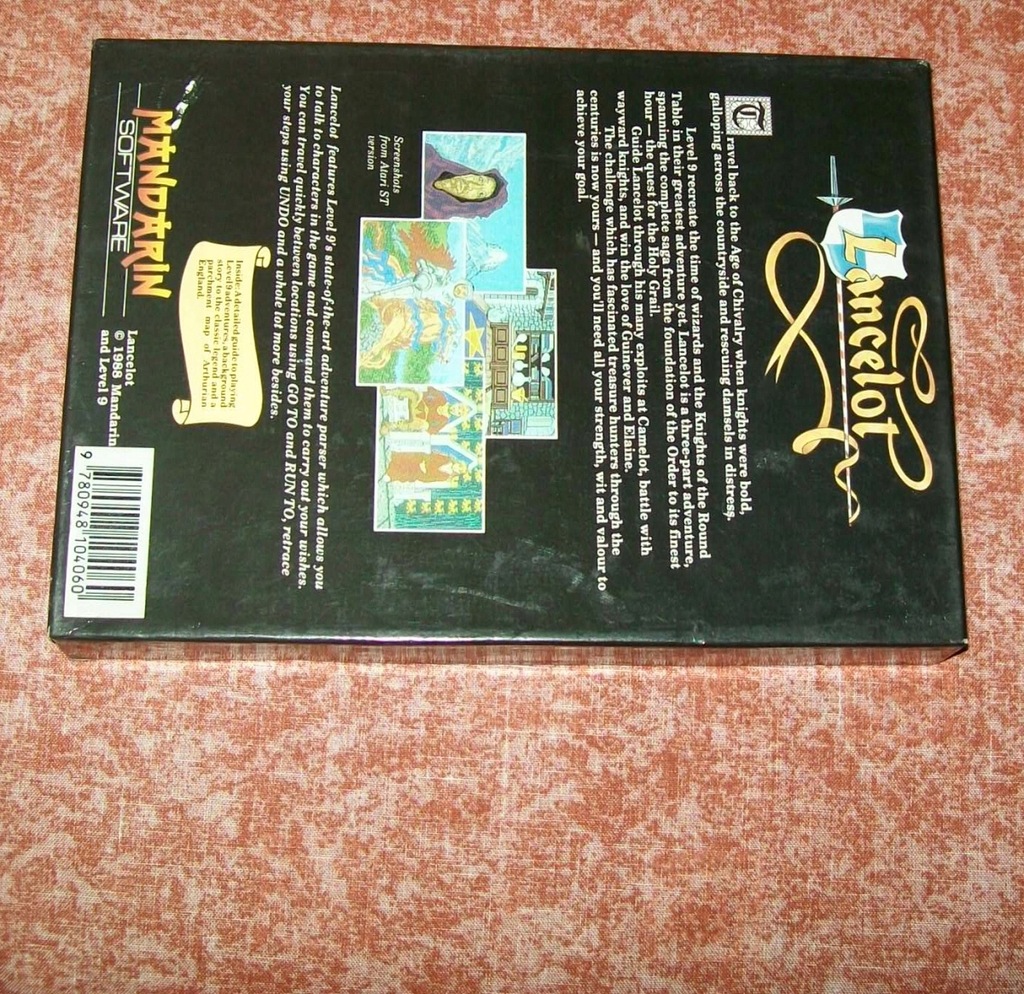 Atari XL/XE/XEGS kaseta BOX Lancelot od Level 9 - 7518805855 ...