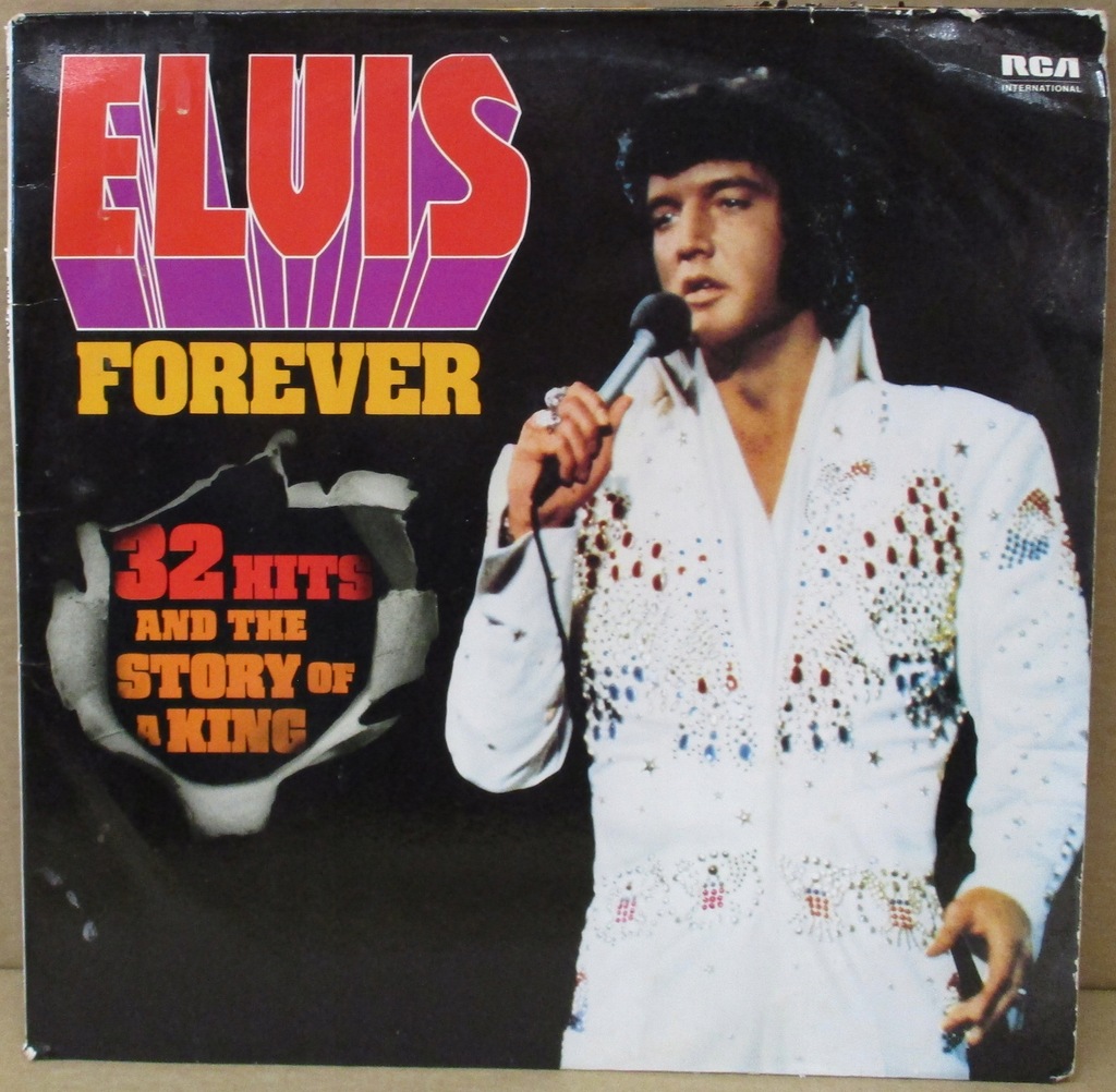 ELVIS PRESLEY ELVIS FOREVER 2LP 1974 FRANCE