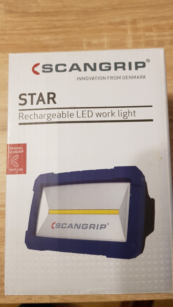 SCANGRIP STAR - lampa warsztatowa reflektorowa