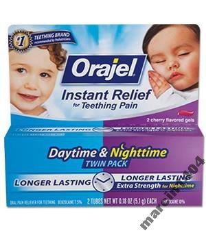 Baby Orajel żel na ząbkowanie dwupak 2 szt