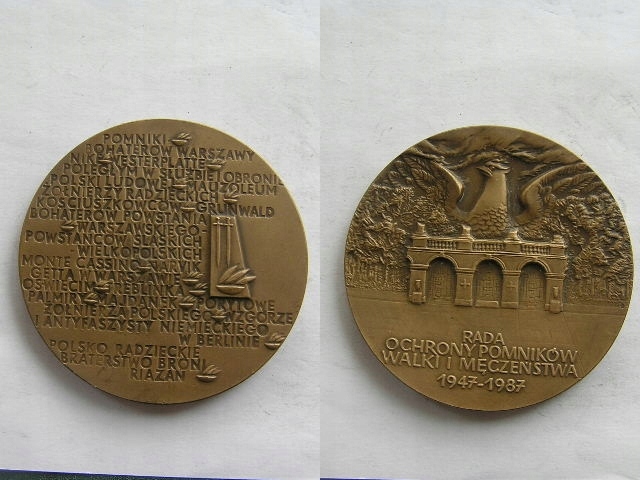 ROPWiM POMNIKI WESTERPLATTE GRUNWALD GETTA PALMIRY