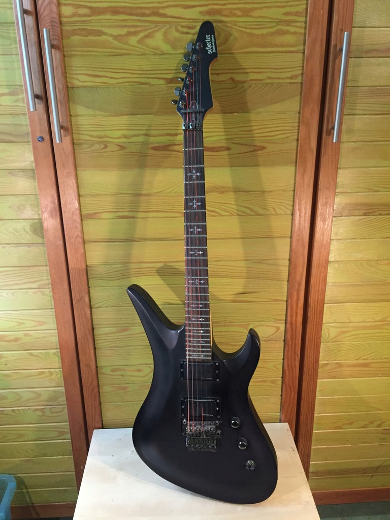 Gitara elektryczna Schecter REVENGER FR STBLK