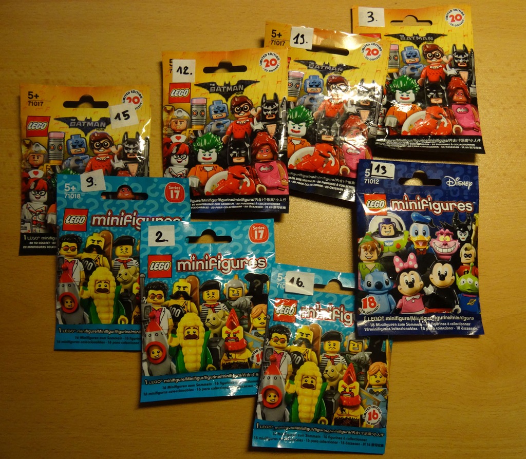 LEGO minifigures minifigurka seria Disney 71012