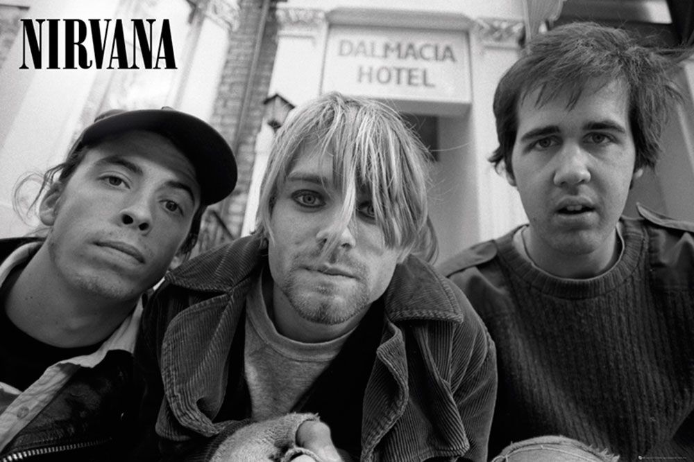 Nirvana Band Zespół - plakat 91,5x61 cm