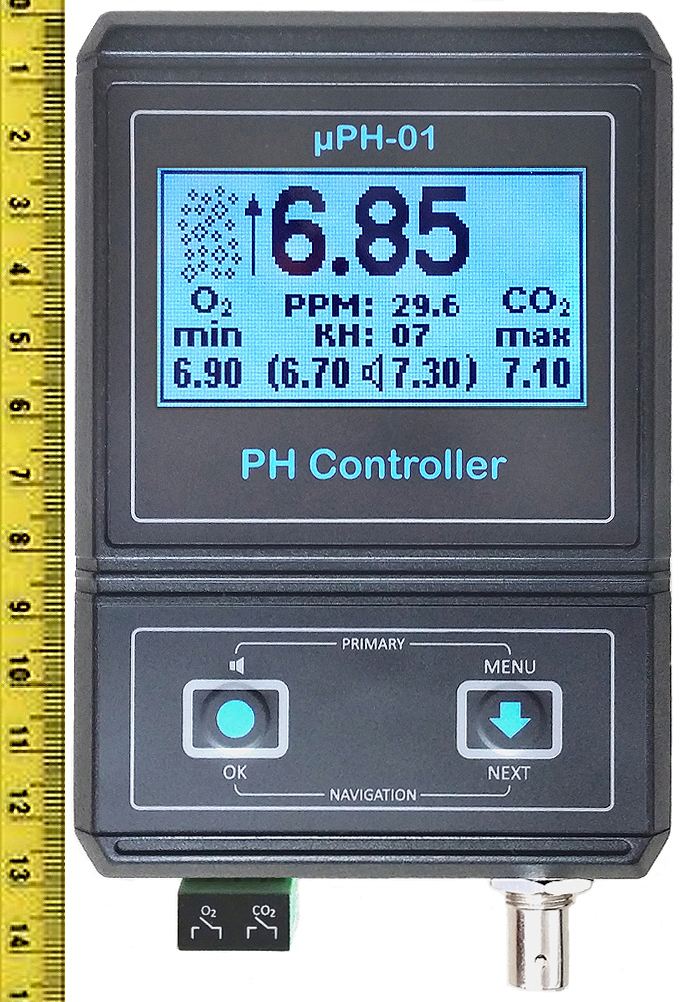 uPH-01 - CO2 w akwarium automatyka, sterownik