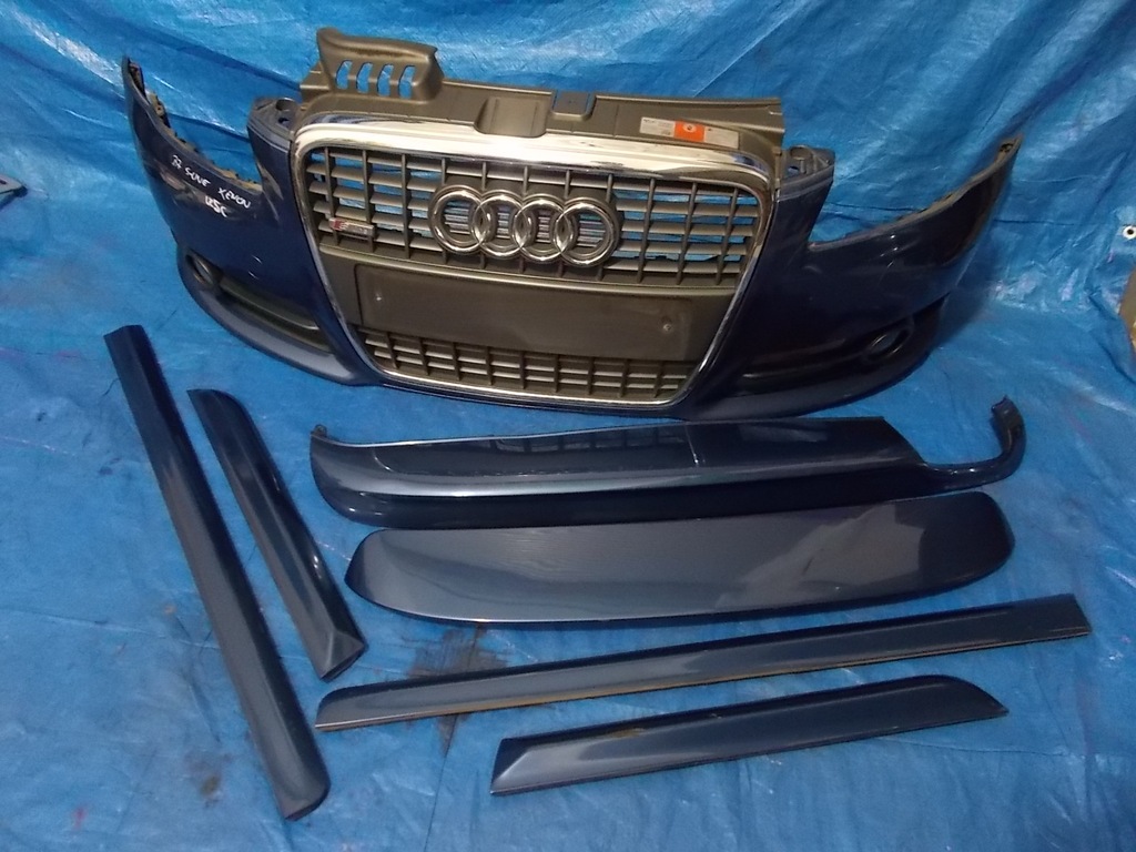 AUDI A4 B7 Pakiet s-line zderzak listwy lotka LZ5C