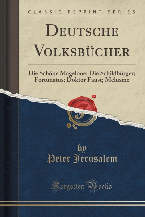 Deutsche Volksbucher Peter Jerusalem