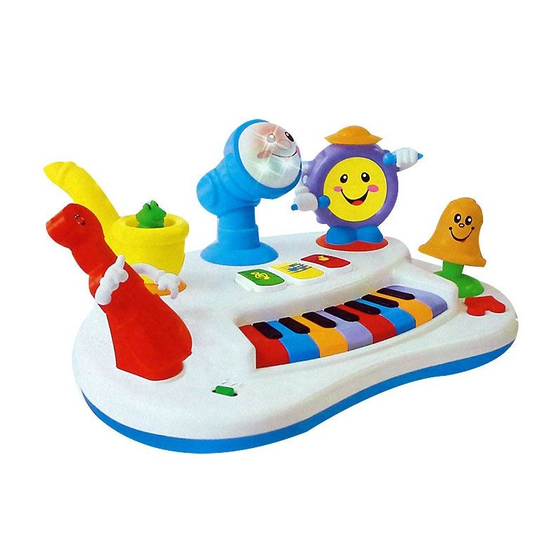 KIDDIELAND Zabawka Interaktywna PIANINKO DUŻE
