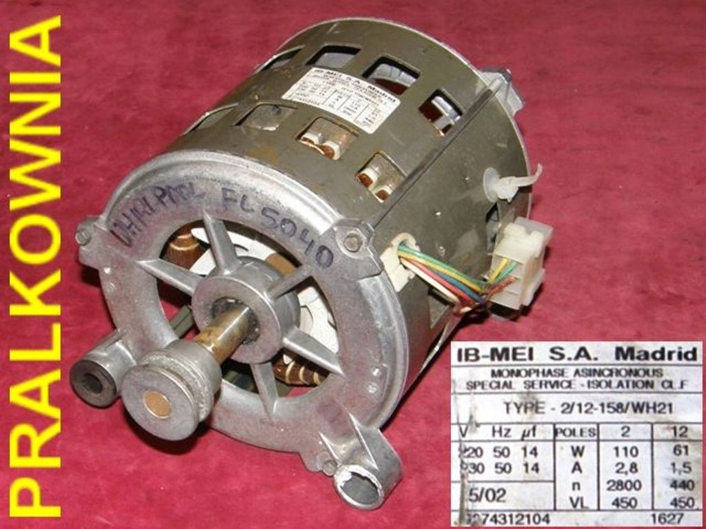 SILNIK IB-MEI 2/12-158/WH21 (Polar/Whirlpool)