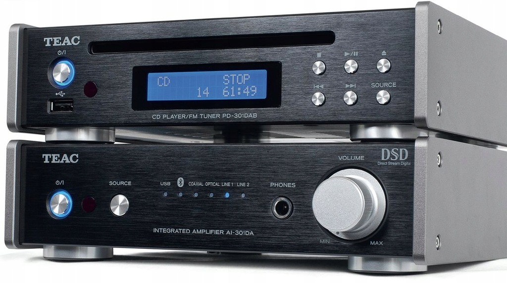 Teac AI-301DA + Teac PD-301DAB+ Lublin wys GRATIS