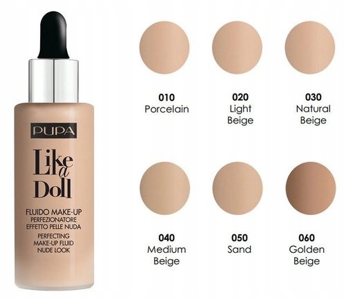 PUPA LIKE A DOLL LEKKI PODKŁAD UPIĘKSZAJĄCY 020