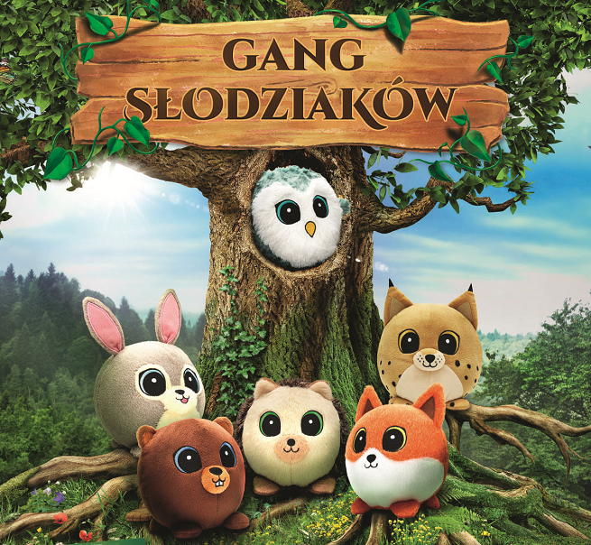 Gang SŁODZIAKÓW- 1 komplet 60 naklejek