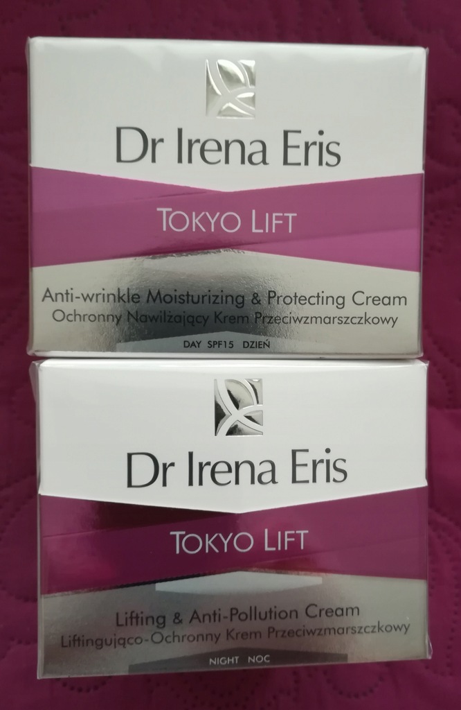 Dr Irena Eris Tokyo Lift krem na dzień+krem na no