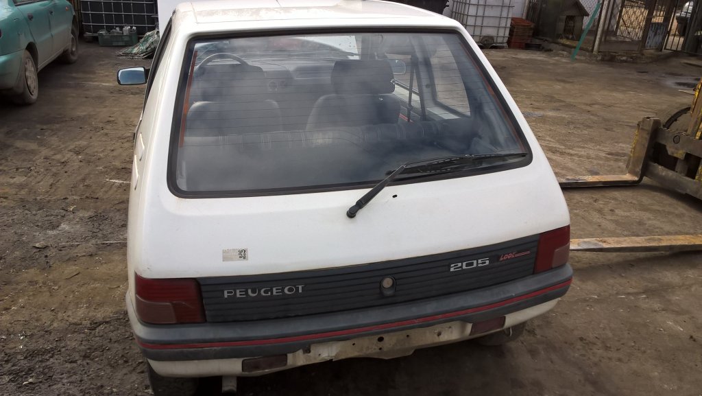 PEUGEOT 205,  83-98' klapa tylna