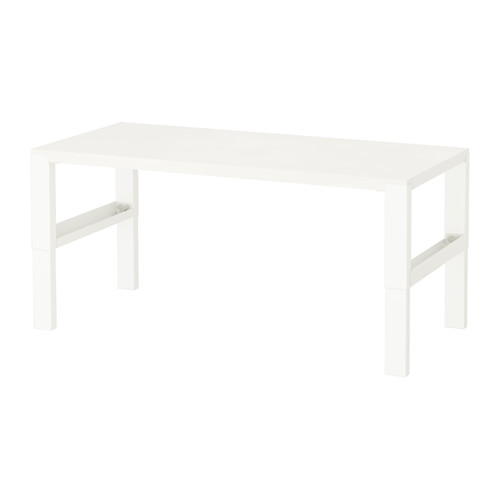 IKEA PAHL Biurko, biały 128x58 cm PRO
