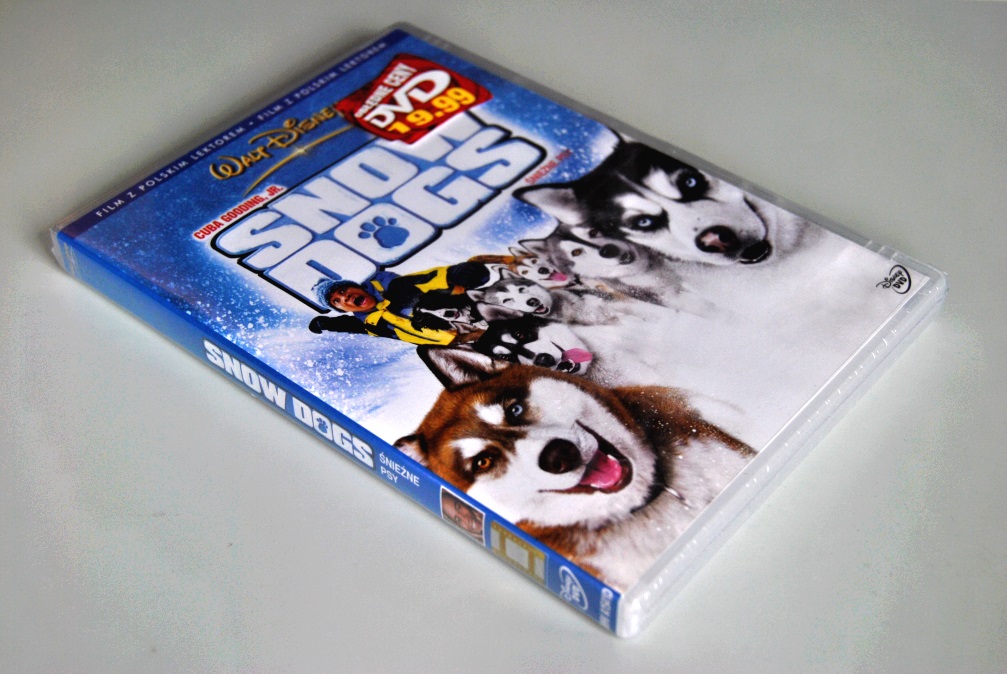 ŚNIEŻNE PSY [Wat Disney] DVD / LEKTOR / FOLIA