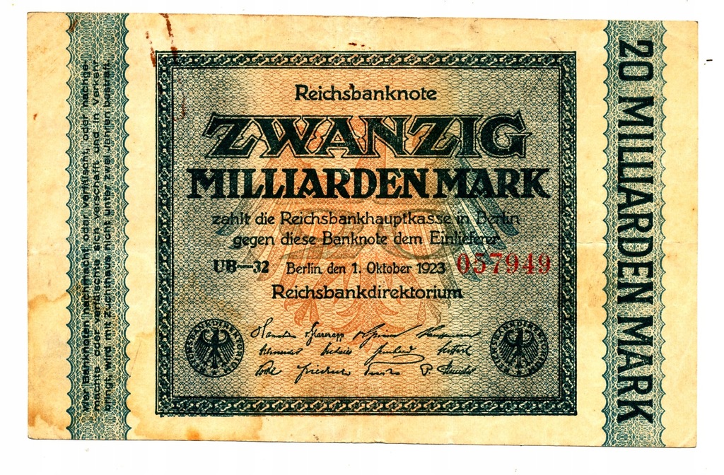 20 000 000 MAREK 1923
