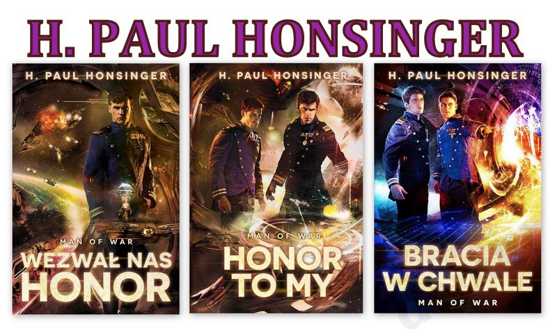 Man of War Zestaw 3 książek H. Paul Honsinger