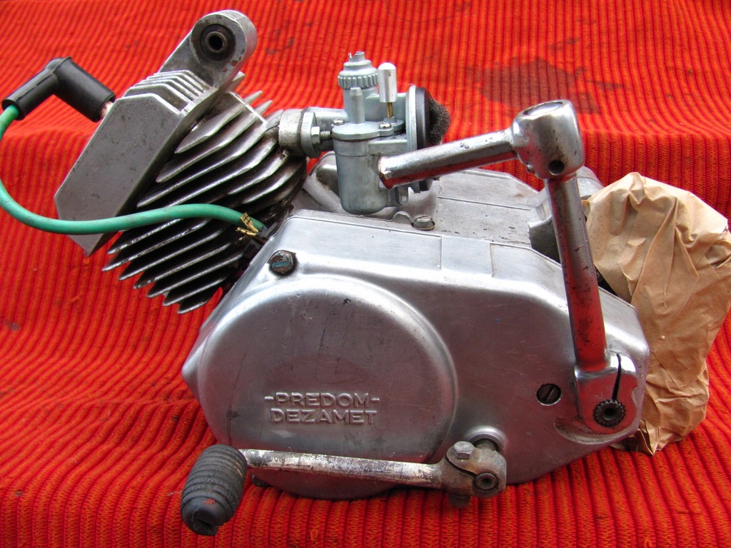 SILNIK DEZAMET 017 021 ROMET MOTORYNKA KOMAR PEGAZ